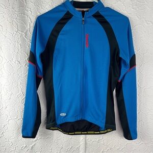 Santic Blue and Black Cycling Jacket